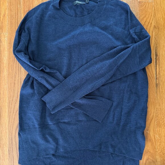 Theory Sweater - Navy Crewneck - Picture 1 of 3